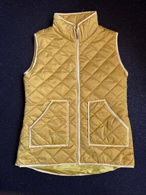 AMPERSAND AVE - Bright Yellow Quilted Vest
